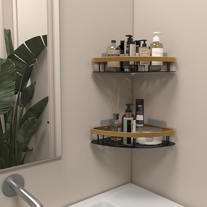 These 10 No-Drill Organisers & Shelves Will Upgrade Your Bathroom Instantly 8 61DgZ1B2OML. SX679